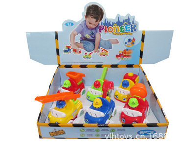 2013年新款玩具YLH32037 陳華建旗下的卡通慣性工程車全解析